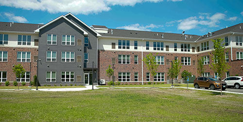 Rental housing exterior